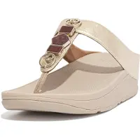 Original Brands Fino ergonomische teenslippers platino