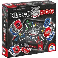 Schmidt - Bordspel Black DOG - Familiespel - Strategisch teamspel met draaiend speelbord - 2-4 spelers vanaf 8 jaar