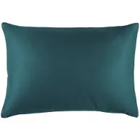 De Witte Lietaer Kussensloop Olivia Lake Green - 60 x 70 cm - Groen - Katoen Satijn