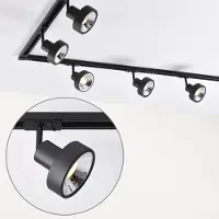 LumenXL Modern 1-fase railsysteem van 3 meter met Joel spots - plafondlamp