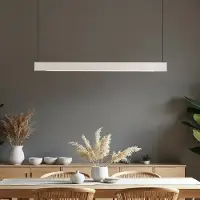 LumenXL Minimalistische hanglamp met aanpasbare lichtsterkte Abby - wit