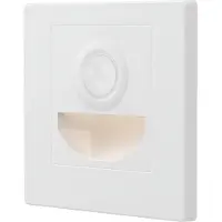 BES LED LED Trapspot met Bewegingssensor - Brinton Lumostep - Inbouw Trapverlichting Vierkant Wit - 3W 90lm - Natuurlijk Wit 4000K