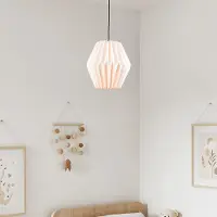 LumenXL Papieren hanglamp wit - Berlian
