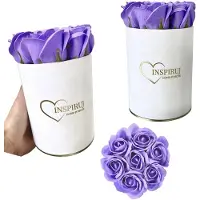 Inspiruj - Flowerbox - Mydels Bloemen - Fiolet