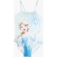 Disney Frozen Zwempak voor Meisjes Frozen Licht Blauw Maat 5 Jaar