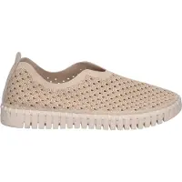 Ilse jacobsen Instappers 'Tulip3275' lichtbeige / donkerbeige