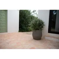 Pottery Pots Bloempot Cement and Stone Harley L Dioriet Grey 53 x 48 cm