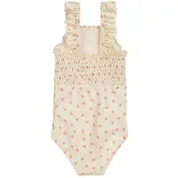 Dirkje badpak all over print ecru Meisjes Polyester All over print - maat 98/104