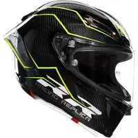 AGV Pista GP RR Performante, integraalhelm ,Donkergrijs/Neon-Groen ,M