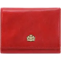 WITTCHEN Arizona Collectie - Damesportemonnee - Rood - Kalfsleer - Drukknop