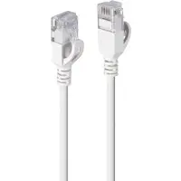 Lindy 47593 Patchkabel Cat.6A F/UTP, ultradun, grijs, 1,5 meter