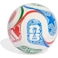 Adidas WK 2026 Trionda Club Voetbal Maat 5 Wit Rood Blauw Groen