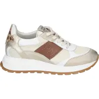 Piedi Nudi Sneakers laag 'Helen' beige