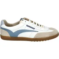 Floris van Bommel Sneakers laag 'De Zaler 01' donkerbeige / saffier / wit