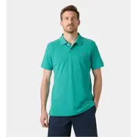 Helly Hansen Heren Hudson groene polo (S), Casual, Katoen, Korte mouwen 54543