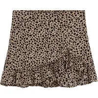 We fashion Rok lichtbruin / zwart