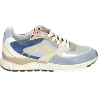Floris van Bommel Sneakers laag 'Treener 06' lichtblauw / donkerblauw / taupe / offwhite