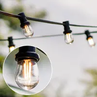 LumenXL Prikkabel set met LED lampen met dubbele filament - dimbaar