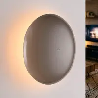 LumenXL Oplaadbare wandlamp Ariso taupe met touch dimmer en instelbare lichtkleur