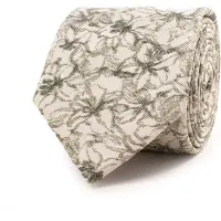 Tresanti stropdas groen bloemen print