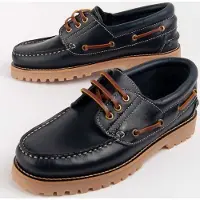 Purapiel Bootschoen Pullnaus4 Blauw
