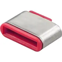 Lindy Sleutel voor USB-C-poort Set van 10 stuks Pink Zonder sleutel