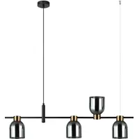 ITALUX SERVIO PND-66892-4-BK-SG hanglamp