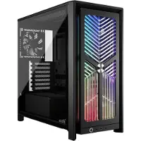 Corsair PC-behuizing Frame 4000X RS miditower Zwart RGB gehard glas