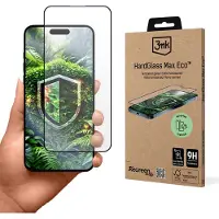 3MK Hardglas Max Eco iPhone 15 Pro GRS CU 1304127 (iPhone 15 Pro), Smartphone beschermfolie