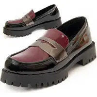 Montevita platform mocassin Macca2 In zwart