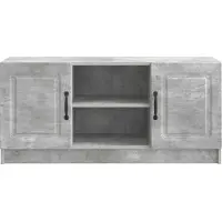 vidaXL TV Kast Betongrijs 102 x 34,5 x 47 cm Bewerkt hout