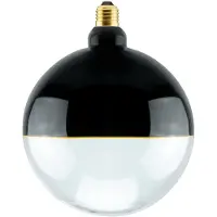 Segula Lichtbron zwart en helder Illusion 6W - E27 - 260lm - 1900K - Ø 19cm