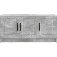 vidaXL TV Kast Betongrijs 99 x 34,5 x 47 cm Bewerkt hout