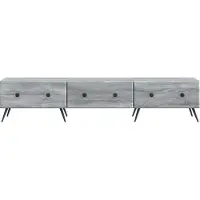 vidaXL TV Kast met lade Grijs sonoma 147 x 34,5 x 30 cm Bewerkt hout