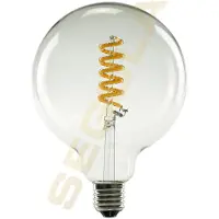 Segula Ambient LED Globe 125 Curved Spiral helder