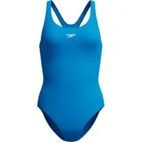 Speedo Eco Endurance+ Medalist Swimsuit Blauw UK 28 Vrouw