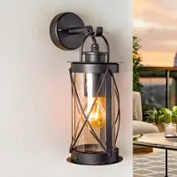 LumenXL RVS industriële muurlamp Alicia