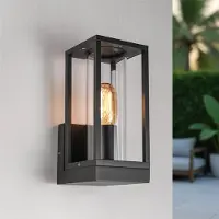 LumenXL Industriële wandlamp Judy - zwart