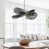 LumenXL Moderne boho-chic hanglamp Janah - zwart