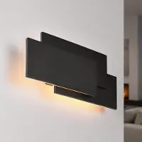 LumenXL Design wandlamp Utrecht - zwart