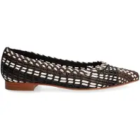 Alpe Dames Bruine Audrey leren ballerina pumps (39), Leer, Plat, Geen, Casual 551967