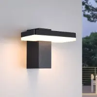 LumenXL Design buitenwandlamp Roberto - zwart