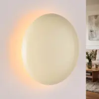 LumenXL Oplaadbare wandlamp Ariso crème met touch dimmer en instelbare lichtkleur
