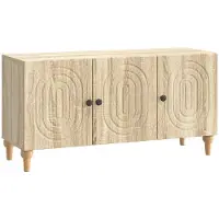 vidaXL TV Kast 99 x 34,5 x 50 cm Sonoma Eiken Bewerkt hout