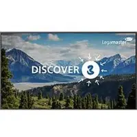 Legamaster DISCOVER 3 DIS-6520 monitor, 65 inch, 4K Ultra HD, VA, 500 cd/m², 60 Hz, zwart, HDMI/USB-C, VESA, incl. afstandsbediening, WLAN-module