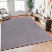 Muratap Relax samba wasbaar effen vloerkleed uni tapijt - 200x200 cm vierkant