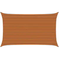 vidaXL Zonneschaduw Oranje en Bruin 3 x 5 m 100% Polyester Oxford