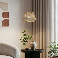LumenXL Hanglamp Koton van naturel katoen touw
