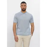 Stefano lauran Heren Polo's & T-shirts Polo Bastian - Lichtblauw - Maat S