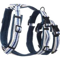 Flamingo Hond Veiligheidsharnas Gili Island Blauw L 46-80cm 60-86cm 55-76cm 25m
